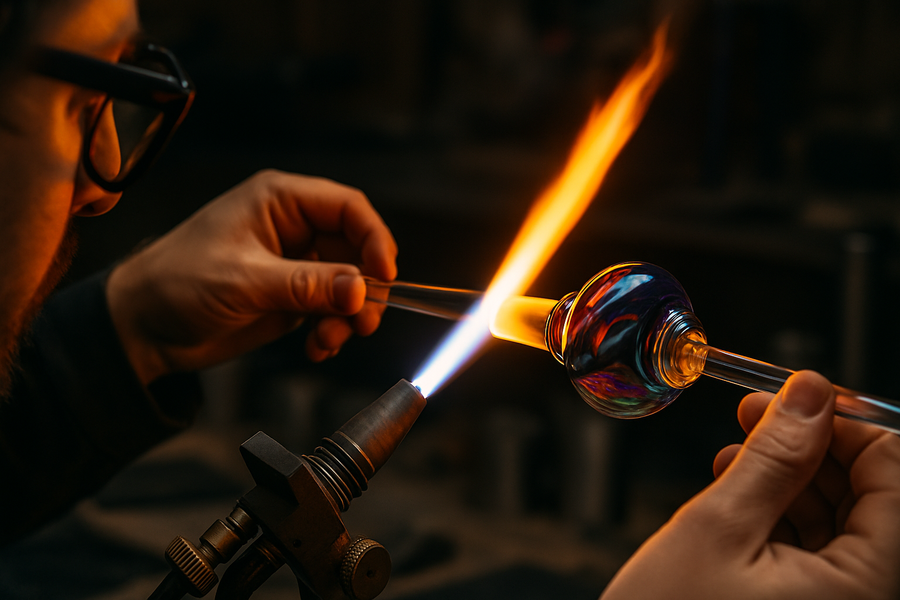 Blog 5 Behind The Torch: A Look Into The Process Of Making Custom Glass Pieces